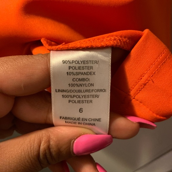 Cute Orange Dress - Picture 5 of 5